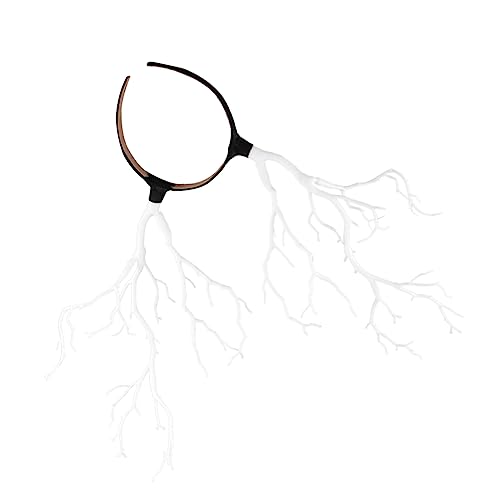 OUNONA 1 Stück Simulierte Baumzweig Haarreif für Dunkler Stil Kopfschmuck für Halloween Party Handgemachtes Accessoire für Kostüm und Fotografie von OUNONA