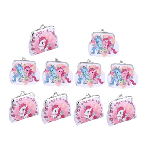 OUNONA 10stücke Geldbörse Für Damen Mit Einhorn-Print Münzbörse Aus Strapazierfähigem Tragbar Für Bargeld Münzen Und Karten Süße Accessoires Für Frauen OUNONA 10stücke Geldbörse Für Damen Mit Einhorn-Print Münzbörse Aus Strapazierfähigem Tragbar Für Bargeld Münzen Und Karten Süße Accessoires Für Frauen von OUNONA
