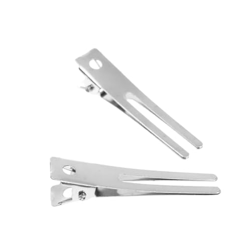 OUNONA 100 Stück Dicke Doppelzinken Haarspangen Metall Haarklammern für Frauen Rutschfestes Haarschmuck DIY Styling Geeignet für Dickes Haar und Volumen von OUNONA