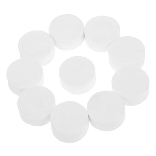 OUNONA 100 Stück Einweg Komprimierte Handtücher Tragbar Reise Gesichtsreinigungstücher Hautfreundlich Biologisch Abbaubar Hygienisch für Damen und Herren von OUNONA