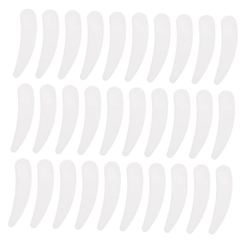 OUNONA Gesichtscreme Löffel 100 Stücke Wiederverwendbare Kosmetikspatel für Augencreme und Gesichtscreme Hygienische Anwendung für Hautpflege und Make Up von OUNONA