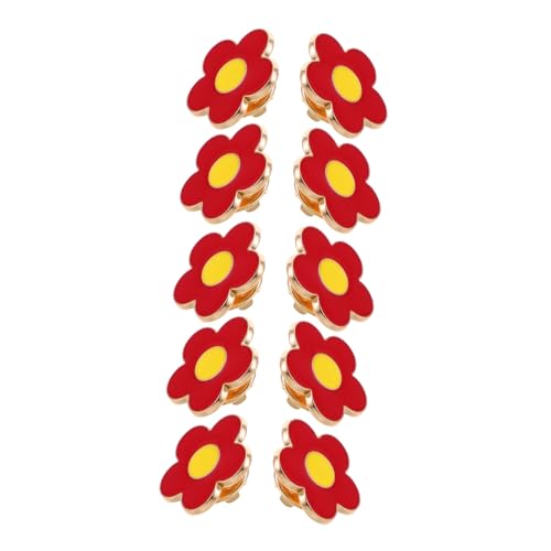 OUNONA 10stücke Blumenbrosche Für Damenkleider Blumenanstecker Zum Valentinstag Emaille-anstecker Als Stilvolles Accessoire von OUNONA