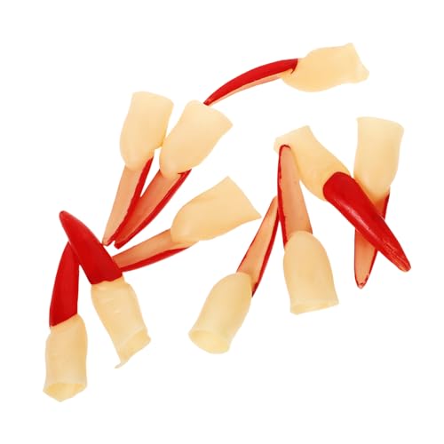 OUNONA 10stücke Wiederverwendbarer Falscher Finger Halloween Requisiten Partyzubehör Realistischer Hexenfinger Aus Schreckliche Requisite Für Festival Und Party von OUNONA