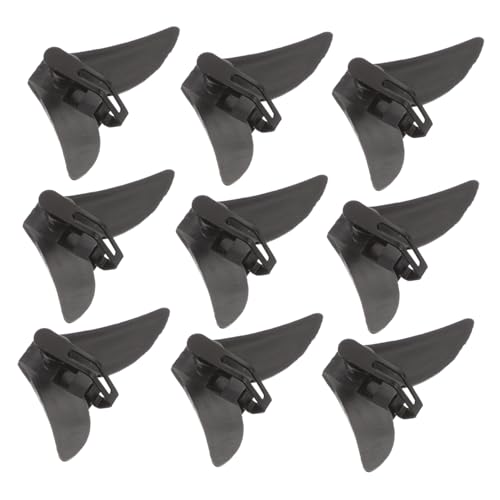 OUNONA 10Stücke Krawattenklammern für Herren Metall Krawattenclips Dekorative Krawattennadel für Business Hochzeiten Partys Besondere Anlässe von OUNONA