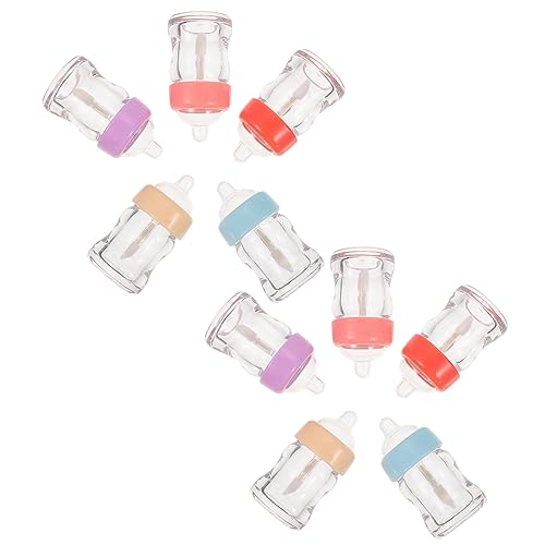 OUNONA 10Stücke Leere Lip Gloss Flaschen Nachfüllbare Lippenstiftbehälter für Lippenstifte Lipgloss und Flüssige Erröter Hochwertiges Auslaufsicheres Design für Unterwegs von OUNONA