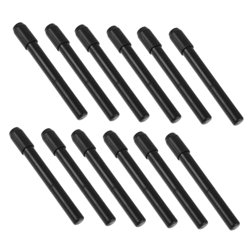 OUNONA 12 Stück Augenbrauenstift Verlängerung Halter mit Weichem Pinsel Stabile Dualkopf-konstruktion für Präzises Stylen Hautfreundlich Leicht und Tragbar für Make-up Unterwegs von OUNONA