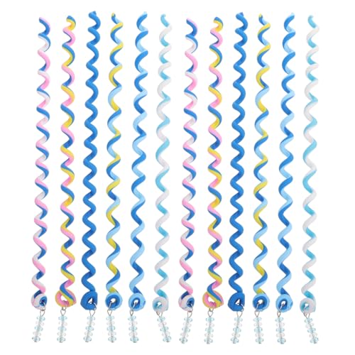 OUNONA 12stücke Haarstyling Zopfclip Mädchen Spirale Haar Zubehör Haarflechtwerkzeug Für Ponyfrisuren Diy Locken Zöpfe Flechtfrisuren Alltag von OUNONA