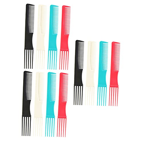 OUNONA 12 Stück Haarkämme Zweiseitiger Friseur Haar Styling Kamm Robust für Hochsteckfrisuren Damen Haarlifting für Verschiedene Frisuren aus Kunststoff OUNONA 12 Stück Haarkämme Zweiseitiger Friseur Haar Styling Kamm Robust für Hochsteckfrisuren Damen Haarlifting für Verschiedene Frisuren aus Kunststoff von OUNONA