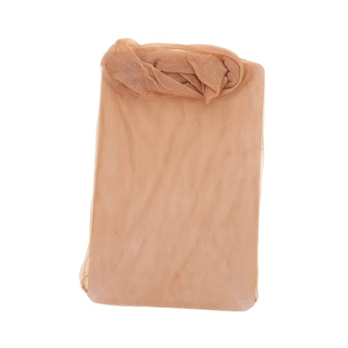 OUNONA 12stücke Kunsthaarnetzkappe Für Damen Wiederverwendbares Perückennetz Dehnbares Netz-haarnetz Für Dutt Und Perücken Unsichtbares Haarnetz Aus Nylon Luftige Perückenkappe Für von OUNONA