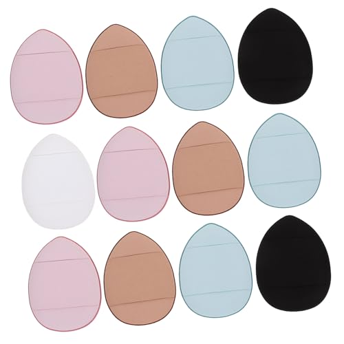 OUNONA 12stücke Mini Puderquaste Make-up Blending Pulver Puff Gesichts Foundation Puff Lose Puderquaste Puderquasten Für Damen Make-up Zubehör Für Damen von OUNONA