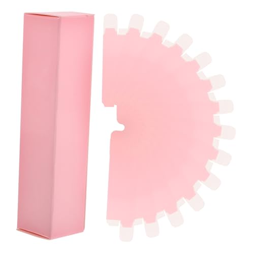 OUNONA 15 Stück Teiliges Leere Lippenpflegestift Verpackungsboxen aus Papier Stabile Lipgloss Aufbewahrungsboxen Benutzerfreundlich Leicht Zusammenbaubar Rosa für Kosmetikverpackung und von OUNONA