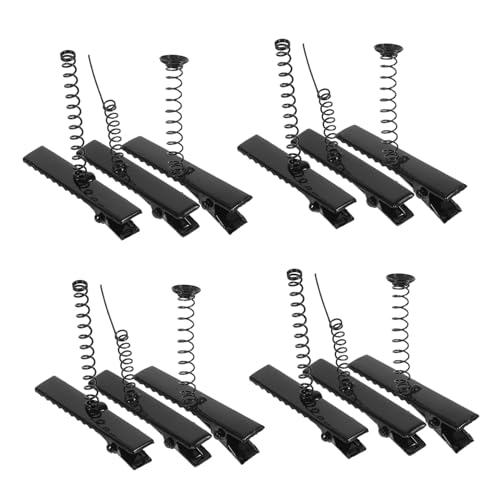 OUNONA 150stücke Metall-entenschnabel-haarspangen Mit Feder Für Diy-styling Haarspange Für Frauen Zum Kreieren Vielseitiger Frisuren Für Zuhause Schule Und Party Langlebiges Metallmateria von OUNONA