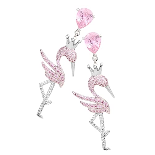 OUNONA 1Paar Flamingo Ohrringe Damen Funkelnde Baumelnde Tierohrringe Leicht Elegant Für Sommer Urlaub Besondere Anlässe Perfektes Für Frauen OUNONA 1Paar Flamingo Ohrringe Damen Funkelnde Baumelnde Tierohrringe Leicht Elegant Für Sommer Urlaub Besondere Anlässe Perfektes Für Frauen von OUNONA
