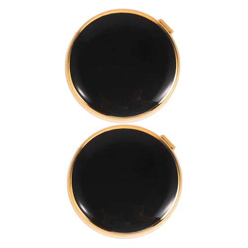 OUNONA 1Paar Manschettenknöpfe für Herren Knopfabdeckungen Stilvolle Hemdenzubehör für Formelle Anlässe Vielseitige Designs zur Verbesserung Ihres Looks Langlebig Elegant von OUNONA