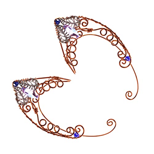 OUNONA Kreative Elfen Ohr Cuffs Handgemachte Stilvolle Ohrclips Für Frauen Und Mädchen Einzigartiger Ohrring Schmuck Für Partys Halloween Und Besondere Anlässe OUNONA Kreative Elfen Ohr Cuffs Handgemachte Stilvolle Ohrclips Für Frauen Und Mädchen Einzigartiger Ohrring Schmuck Für Partys Halloween Und Besondere Anlässe von OUNONA