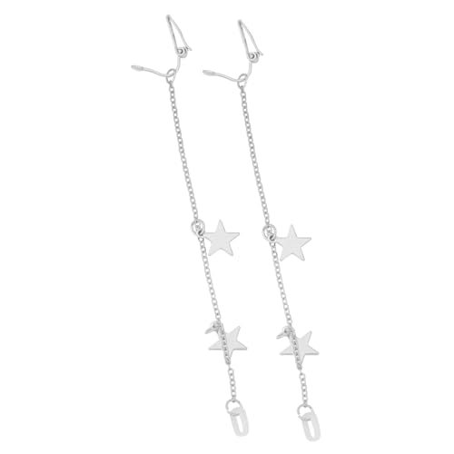 OUNONA Stylische Damen Ohrhänger Für Kopfhörer Ergonomisches Design Anti Verlust Ohrschmuck Vielseitig Einsetzbar von OUNONA