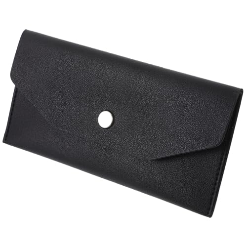 OUNONA 1Satz PU Geldbörse für Damen Wiederverwendbares Budget System mit Trennblättern und Aufklebern Handliche Clutch für Geldscheine und Karten von OUNONA