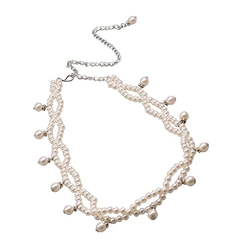 OUNONA Perlen-taillenkette Für Damen Perlengürtel Mit Fransenanhänger Dekorationsgürtel Aus Hochwertigen Kunstperlen Modeaccessoire Für Partys Und Hochzeiten OUNONA Perlen-taillenkette Für Damen Perlengürtel Mit Fransenanhänger Dekorationsgürtel Aus Hochwertigen Kunstperlen Modeaccessoire Für Partys Und Hochzeiten von OUNONA