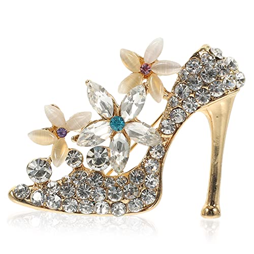OUNONA Stilvolle High Heel Brosche Aus Legierung Anstecknadel Für Mode-accessoires Zum Dekorieren Von Kleidung Tüchern Und Geschenken Für Frauen OUNONA Stilvolle High Heel Brosche Aus Legierung Anstecknadel Für Mode-accessoires Zum Dekorieren Von Kleidung Tüchern Und Geschenken Für Frauen von OUNONA