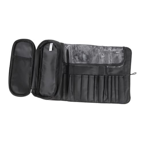 OUNONA Reise Kosmetiktasche Tragbare Kosmetikrolle Kosmetik Organizer Strapazierfähigem Oxford für Damen für Reisen und Make Up Aufbewahrung von OUNONA