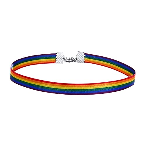 OUNONA 1Stück Stylische Regenbogen Halskette Dual Purpose Schlüsselbeinband und Handgelenksseil Hochwertiges Langlebiges Schmuckstück für Freizeit und OUNONA 1Stück Stylische Regenbogen Halskette Dual Purpose Schlüsselbeinband und Handgelenksseil Hochwertiges Langlebiges Schmuckstück für Freizeit und von OUNONA