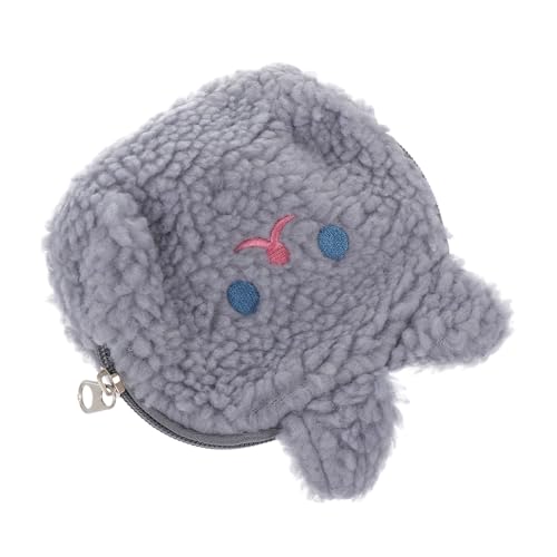 OUNONA Geldbörse Aus Baumwolle Kreative Münztasche Im Kaninchen-Design Münztasche Für Änderungslagerung Bezaubernde Tasche Für Lippenstift von OUNONA