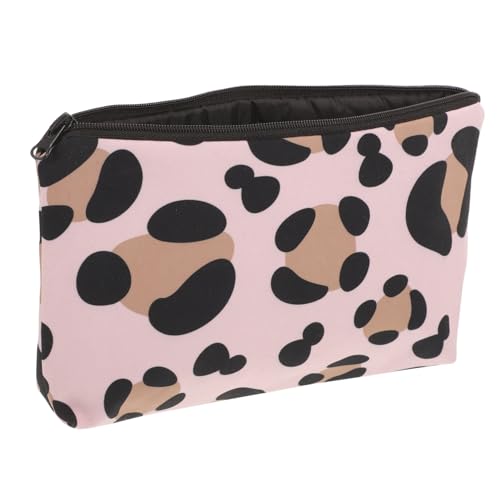 OUNONA Make Up Tasche für Reisen Kosmetiktasche Tragbarer Kulturbeutel für Damen 3D Druck für Fitness und Camping von OUNONA