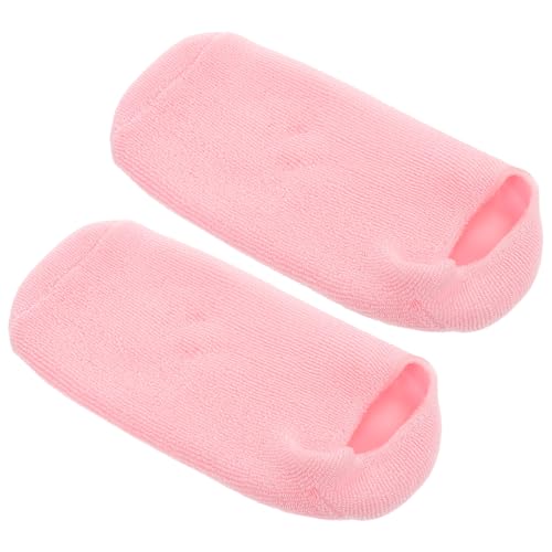 OUNONA 1paare Feuchtigkeitsspendende Silikonsocken Für Trockene Rissige Füße Gel Söckchen Weichmachend Fußpflege Riss Socken Damen Herren von OUNONA