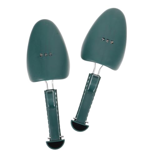 OUNONA 2 Paare Schuhspanner Herren und Damen Verstellbar aus Leichtem Kunststoff Kompakt und Reisefreundlich Klassischer Schwarzer Schuhformer für Schuhtypen Langlebig und Platzsparend von OUNONA