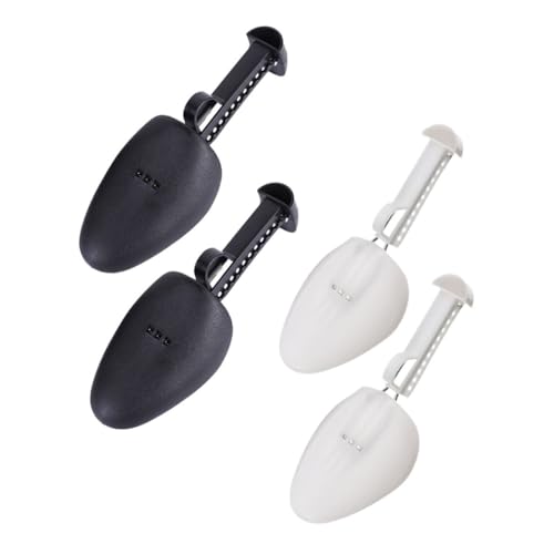 OUNONA 2 Paare Verstellbarer Schuhspanner für Damen Verformung Schuhdehner Hochwertigem Teiliges in Schwarz und Transparent zur Lebensverlängerung von Schuhen von OUNONA