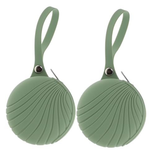 OUNONA 2 STÜCK Waschbare Silikon Period Cup Aufbewahrungsbeutel mit Sicherem Reißverschluss Kompakte Reise Alltagstasche für Büro Schule und Unterwegs Vielseitig als Make up von OUNONA