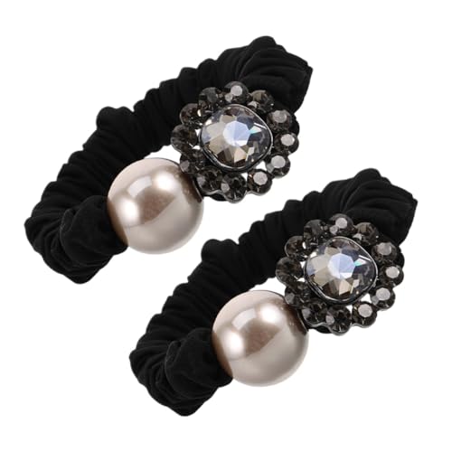 OUNONA 2 Stück Glitzernde Strass Haargummis für Damen Elegante Ponytail halter Kunststoff Vielseitige Haarschleifen für Alltag und Festliche Anlässe Funkelnde Haarschmuck Accessoires OUNONA 2 Stück Glitzernde Strass Haargummis für Damen Elegante Ponytail halter Kunststoff Vielseitige Haarschleifen für Alltag und Festliche Anlässe Funkelnde Haarschmuck Accessoires von OUNONA