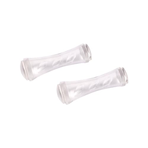 OUNONA 2 Stück Handheld Nagelstempel Silikon Nagelkunst Stamping Werkzeuge für DIY Maniküre Doppelseitige Stempel für Kreative Nageldesigns Leicht und Langlebig von OUNONA