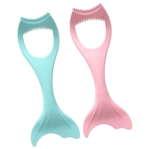 OUNONA 2 Stück Make Up Tool Augen Make Up Hilfe Wimpernschutz Silikon Eyeliner Schablone für Mädchen Leicht Tragbar Vielseitig für Natürliches Wimperntuschen Obere Untere Wimpern von OUNONA