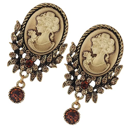 OUNONA 2 Stück Retro Brosche Set Anstecknadel Legierung mit Elektropolierter Oberfläche für Frauen und Mädchen für Besondere Anlässe Wie Valentinstag und Geburtstage von OUNONA