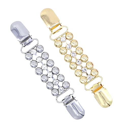 OUNONA 2 Stück Retro Pullover Clips Dekorative Broschen für Schals und Cardigans Gold und Weiß Hochwertige Stilvolle Kleidungsschließen für Damen Dekorieren und Sammeln von Strickjacken OUNONA 2 Stück Retro Pullover Clips Dekorative Broschen für Schals und Cardigans Gold und Weiß Hochwertige Stilvolle Kleidungsschließen für Damen Dekorieren und Sammeln von Strickjacken von OUNONA