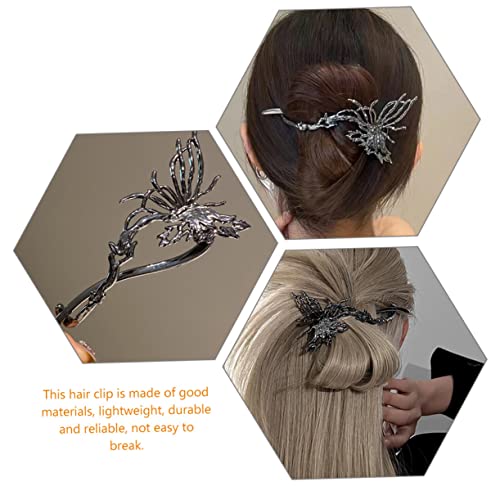 OUNONA 2 Stück Schmetterling Haarspangen Haarklammern Damen Haarschmuck Elegant Leichtes Design Für Hochzeit Party Alltag von OUNONA