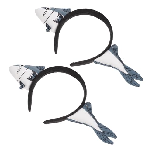 OUNONA 2 Stück Teiliges Cartoon Party Haarreifen Niedliche und Lustige Kopfbedeckung für Vielseitig Einsetzbar für Kostümpartys Halloween und Fotoshootings Bequem und Sicher zu Tragen von OUNONA