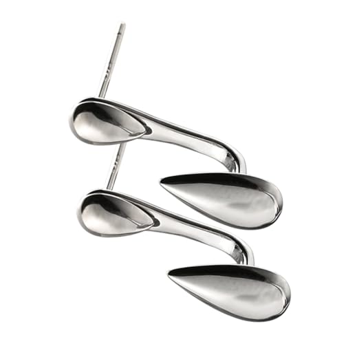 OUNONA 2 Stück Tropfen Ohrringe Damen Ohrhänger Modisch Elegant Langlebig Hautfreundlich Vielseitig für Alltag Party Hochzeit von OUNONA