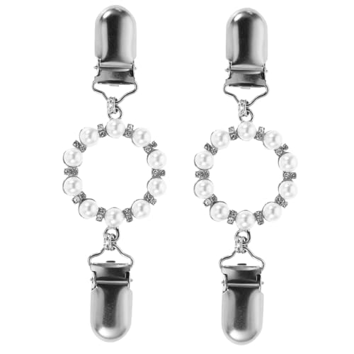 OUNONA 2 Stück Vintage Perlen schalclip Stil Feine Brosche für Damen Vielseitiger Cardigan Kleiderverschluss Langlebig aus Zinklegierung Modisches Accessoire für Blusen und Schals OUNONA 2 Stück Vintage Perlen schalclip Stil Feine Brosche für Damen Vielseitiger Cardigan Kleiderverschluss Langlebig aus Zinklegierung Modisches Accessoire für Blusen und Schals von OUNONA