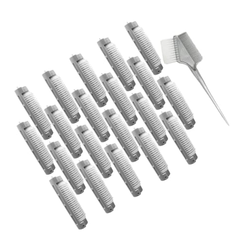 OUNONA 20 Stck Teiliges Selbstklebende Lockenwickler für Kurze Haare Volumen Haarclips für Stabile Styling Clips Praktische Haarroller für Einfache Frisurgestaltung bei Frauen von OUNONA