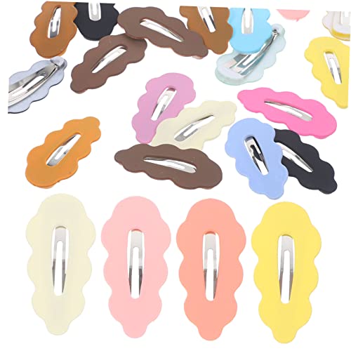 OUNONA 20stücke Haarspangen Für Mädchen Druckknopf Haarnadeln Junge Mädchen Haarschmuck Haaraccessoires Für Damen Tanz Cosplay von OUNONA