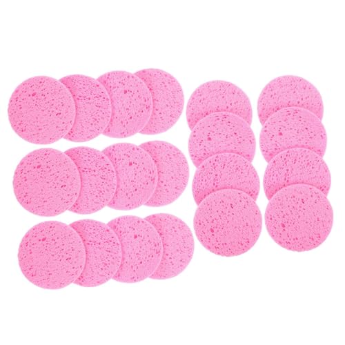 OUNONA 20stücke Make-up Entferner Pads Kosmetikpads Aus -baumwolle Für Gesicht Zum Abschminken Und Make-up Entfernung von OUNONA
