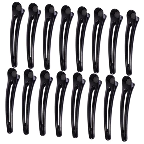 OUNONA 24 Stück Teiliges Haarschmuck Damen Einfache Schwarze Haarklammern Langlebige Bobby Pins für Vielseitiges Styling Perfektes Haaraccessoire für Alltag und Reisen von OUNONA