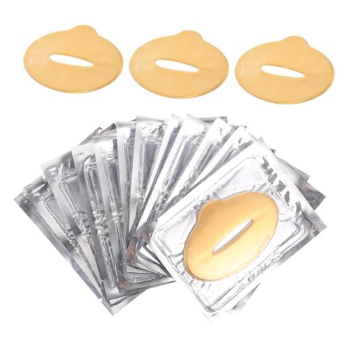 OUNONA 25stücke Pflegende Lippenmasken Feuchtigkeitsspendende Gel-pads Zur Auffrischung Der Lippen Für Mädchen Praktische Tragbare Lip Care Produkte Für Unterwegs von OUNONA