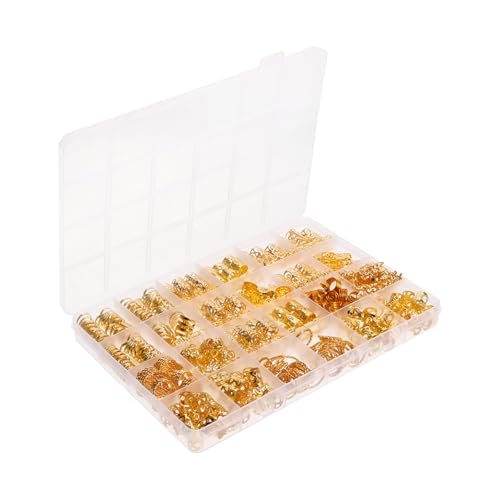 OUNONA 290stücke Haarschmuck Für Dreadlocks Haar-accessoires Haarschmuck Für Zöpfe Haar-charms Aus Zinklegierung von OUNONA