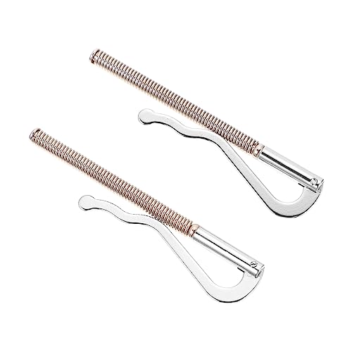 OUNONA 2stücke Metall Frühling Geld Clip Für Brieftasche Banknote Klammern Aus Metall Kredithalter Für Schecks Scheckhalter Aus Metallfederklammern von OUNONA
