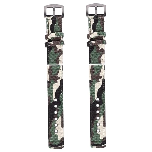 OUNONA 2Stücke Strapazierfähige Nylon Armbanduhr Bänder im Modischen Camouflage Design Leicht zu Montieren für Herren Damen Langlebig OUNONA 2Stücke Strapazierfähige Nylon Armbanduhr Bänder im Modischen Camouflage Design Leicht zu Montieren für Herren Damen Langlebig von OUNONA