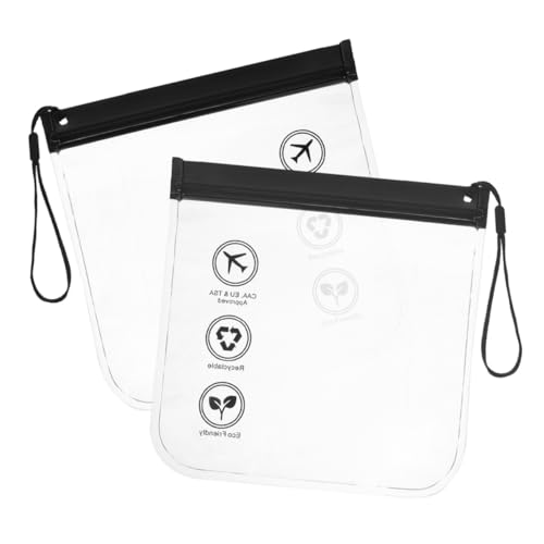 OUNONA 2stücke Transparente Kosmetiktasche Für Damen Reise-Tragetasche Mit Ausreichend Raum Für Kosmetikartikel Kleine Gegenstände Wie Schmuck Und Schlüssel Geeignet Für Täglichen OUNONA 2stücke Transparente Kosmetiktasche Für Damen Reise-Tragetasche Mit Ausreichend Raum Für Kosmetikartikel Kleine Gegenstände Wie Schmuck Und Schlüssel Geeignet Für Täglichen von OUNONA