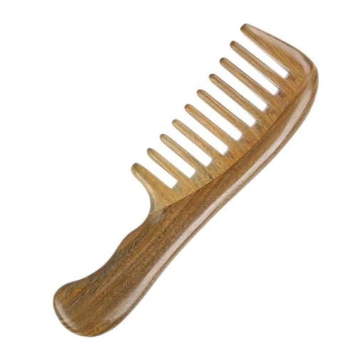 OUNONA 2stücke Kamm-set Aus Natürlichem Sandelholz Breiter Und Feiner Haarkamm Tragbare Holzkämme Für Damen Und Mädchen Massagekamm Für Hautentspannung von OUNONA